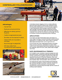 DEB Controlled-Volume Pigging Sales Sheet - 120220