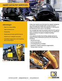 DEB Inert Catalyst Services Sales Sheet - 120220