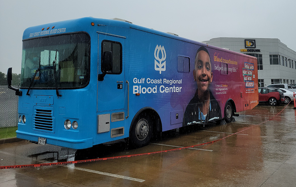 Deer Park Branch Holds Blood Drive